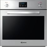 Klugmann Einbau Gasherd Gasbackofen & Gaskochfeld autark, Umluft, Teleskopauszug