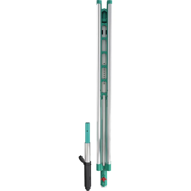 Leifheit Wäschespinne Linomatic V400 mit Leinenautomatik für saubere Leinen, 40m Leinenlänge für 4 Waschmaschinenladungen, mit Easy-Lift-System für leichtes Öffnen, inkl. Bodenhülse und Wäscheklammern – Bild 6