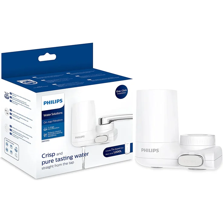 Philips Wasserhahnfilter AWP3703, 14018 – Bild 1