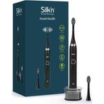 Silk'n Schallzahnbürste Silk'n SonicSmile, mit 2 Aufsteckbürsten, schwarz