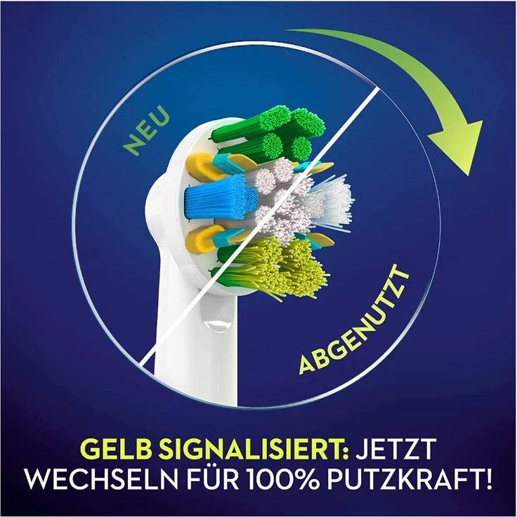 Oral-B Tiefenreinigung mit CleanMaximiser 6er Aufsteckbürste, weiß – Bild 2