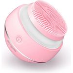 Higher Glow Produkte Higher Glow Produkte Silikon-Gesichtsreinigungsbürste 3D-Vibration Lichttherapie Anti-Aging USB-Aufladung Wasserdicht Gesichtsreinigung