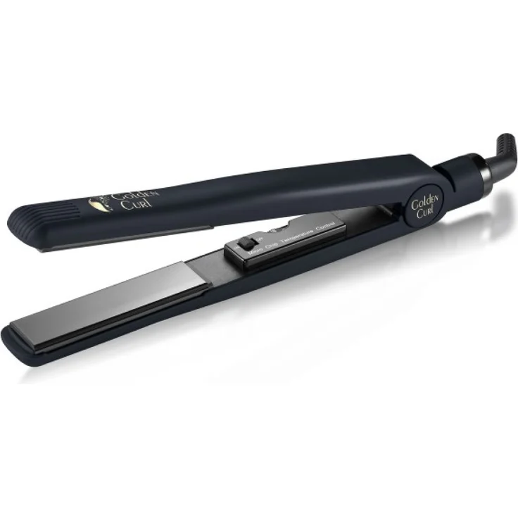 Golden Curl IL Nero Glätteisen Schwarz für seidig glattes Haar – Bild 5