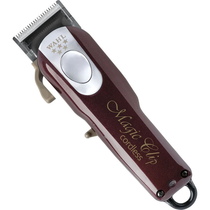 Wahl Magic Clip 5 Sterne Cordless Haarschneidemaschine Netz/Akku betrieben rot – Bild 1