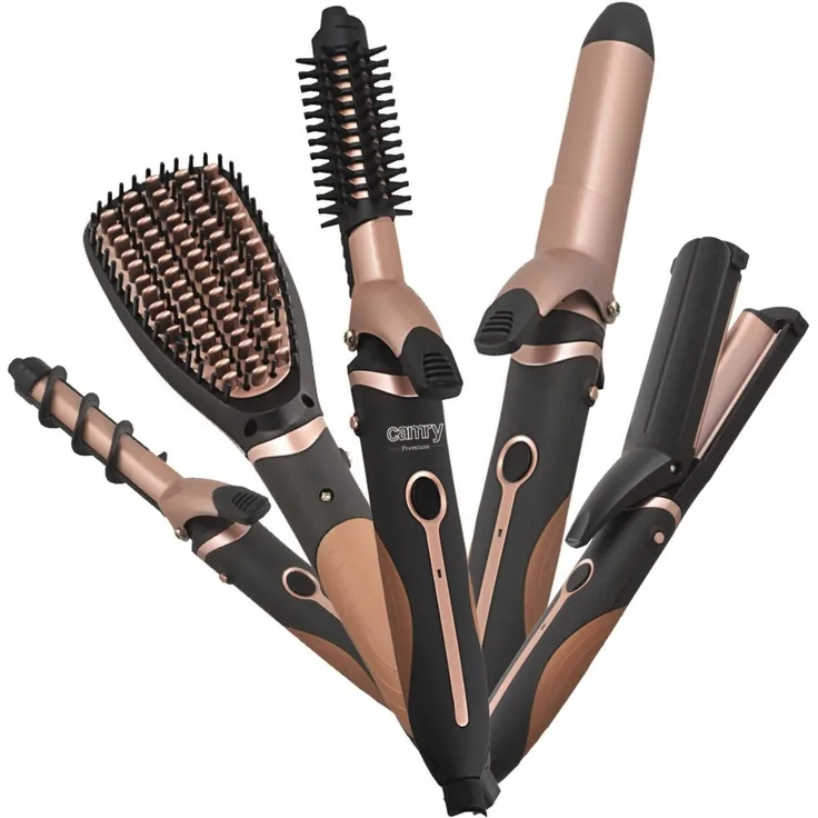 Camry CR-2024 Hairstyling Set 5in1 für voluminöse & glamouröse Locken