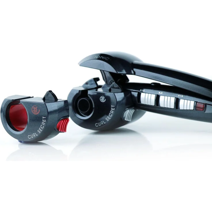 BaByliss Paris Curl Secret Ionic 2 Lockenmaschine mit 2 Aufsätzen geeignet für dünne bis dicke Haare, C1300E schwarz für voluminöse & glamouröse Locken – Bild 4