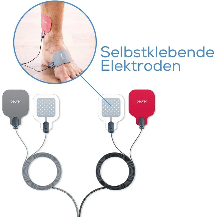 Beurer EM59 Digitales TENS/EMS Gerät Reizstromgerät mit 4 Elektroden – Bild 3