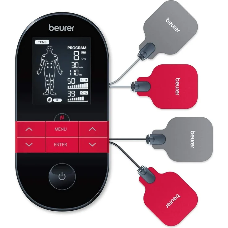 Beurer EM59 Digitales TENS/EMS Gerät Reizstromgerät mit 4 Elektroden – Bild 1