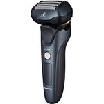 Panasonic ES-LV97-K803 Nass-Trocken Herren Rasierer, 5-fach-Scherkopf mit Linearmotor, inklusiv Reinigungs- und Ladestation, schwarz