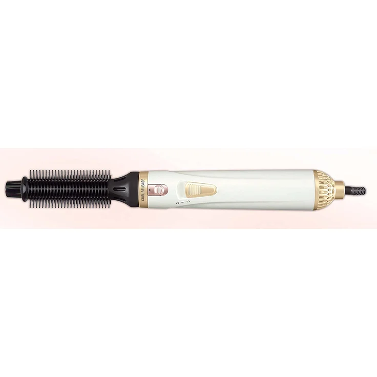 Rowenta CF3910 Curl Release Warmluftbürste, Abrollsystem für einfache Locken und Wellen, Keramik-/Turmalinbeschichtung, 2 Temperatur- und Gebläseeinstellungen, weiß – Bild 4