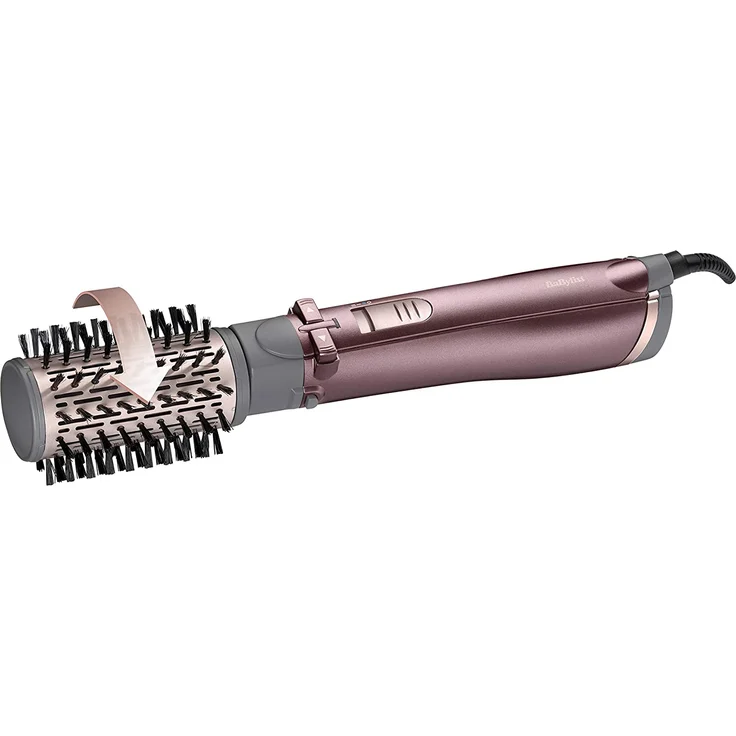 BaByliss AS960E Beliss Big Hair Warmluftbürste, 1000W, inkl. 4 Styling-Aufsätze, Aufbwahrungstasche, Ionen-Technologie, variable Temperatur, rosa – Bild 8