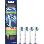 Oral-B CrossAction Aufsteckbürsten, Borsten im 16-Grad Winkel für eine überlegene Reinigung, 3+1er-Pack