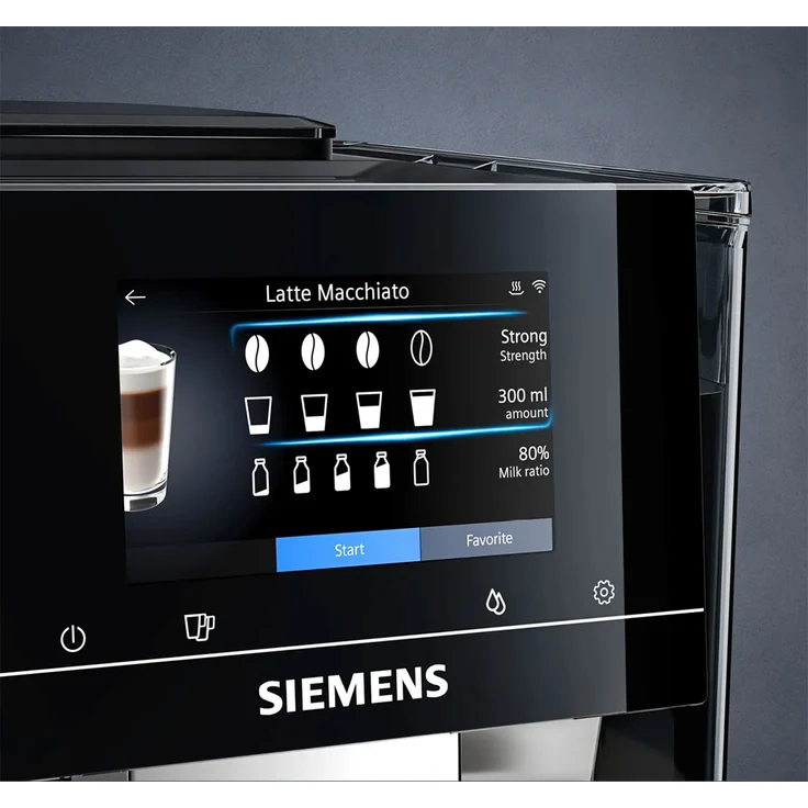 Siemens TP705D01 EQ.700 classic Kaffeevollautomat + TZ80001A Reinigungstabletten + TZ80002A Entkalkungstabletten – Bild 9