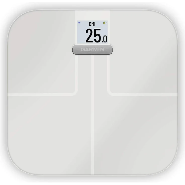 Garmin Index S2 Smart-Waage, weiß, Körperanalysewaage mit Gewichtstrend-Anzeige, weiß – Bild 2