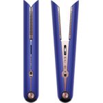 Dyson Corrale Glätteisen, 200W, biegsame Heizplatten, Mangan-Kupfer-Legierung, Lithium-Ionen-Akku, 3 Temperaturen, Display, Generation 2022, violettblau, rosé