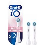 Oral-B iO Sanfte Reinigung 2er-Pack, für ein rundum sauberes Mundgefühl