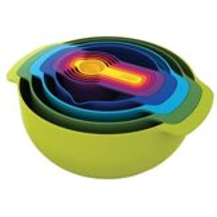 Joseph Joseph Nest 9 Plus Schüssel Set 9 teilig Rührschüssel Schale Mixbehälter Sieb Messbecher