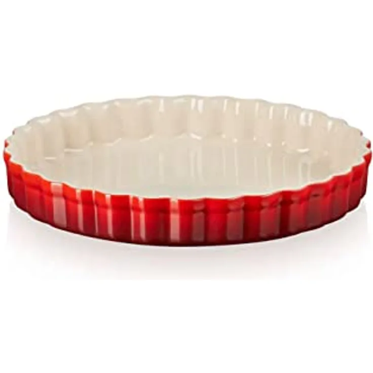 Le Creuset TARTE-FORM 24 CM KIRSCHROT