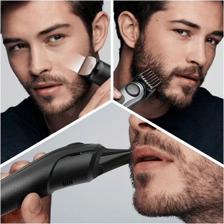 Braun Barttrimmer 7 - BT7320 - silber & schwarz – Bild 3