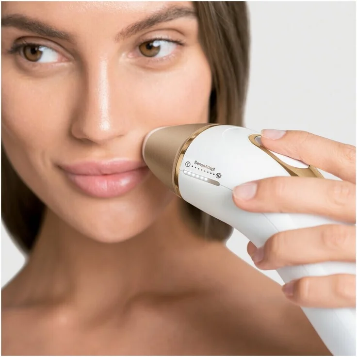 Braun Silk-expert Pro 5 PL5159 IPL-Haarentfernungsgerät + Mini-Gesichtsrasierer - rosegold & weiß – Bild 3
