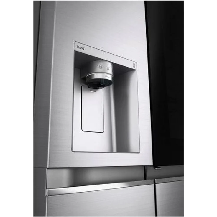 LG GSXV90PZAF Side-by-Side-Kühlschrank, freistehend, platinum silver, NoFrost, Schnellgefrieren, Wasser- und Eiswürfelspender, Festwasseranschluss, Breite 91.3 cm - Preisvergleich – Bild 5