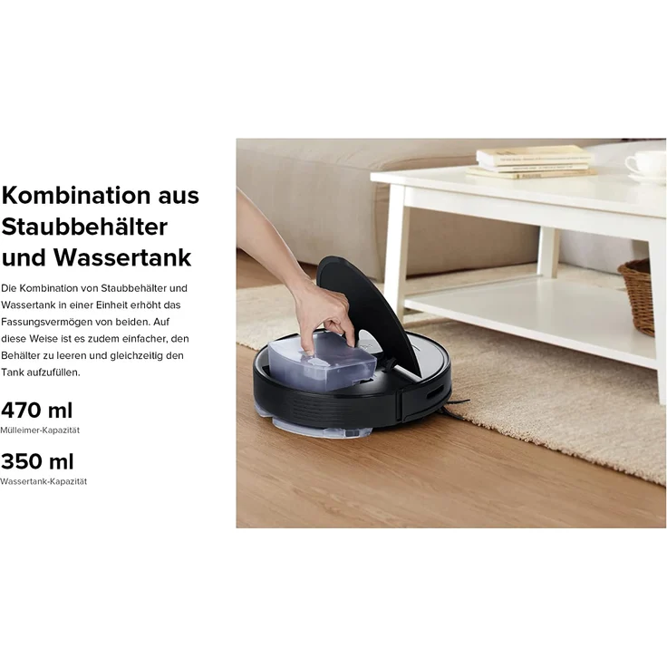 Roborock Q7 Max Saugroboter mit Wischfunktion, 180 min Akkubetrieb, Kartierung von 4 Etagen, 4200 Pa Saugleistung, konstanter Moppdruck, weiß – Bild 10