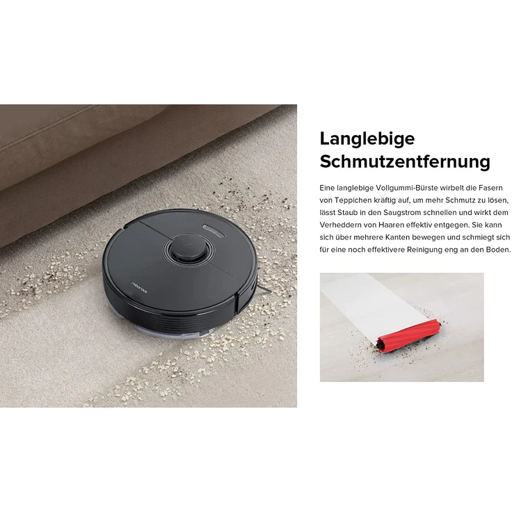 Roborock Q7 Max Saugroboter mit Wischfunktion, 180 min Akkubetrieb, Kartierung von 4 Etagen, 4200 Pa Saugleistung, konstanter Moppdruck, weiß – Bild 8