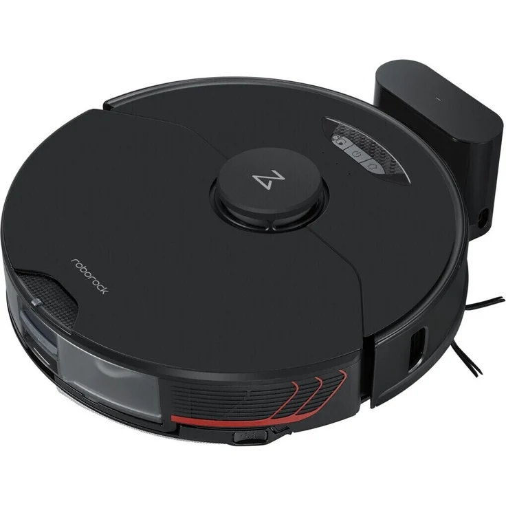 Roborock S7 MaxV Saugroboter mit Ultraschall-Wischfunktion, 180 min Akkubetrieb, 5100 Pa Saugleistung, Teppicherkennung, schwarz - Preisvergleich – Bild 2