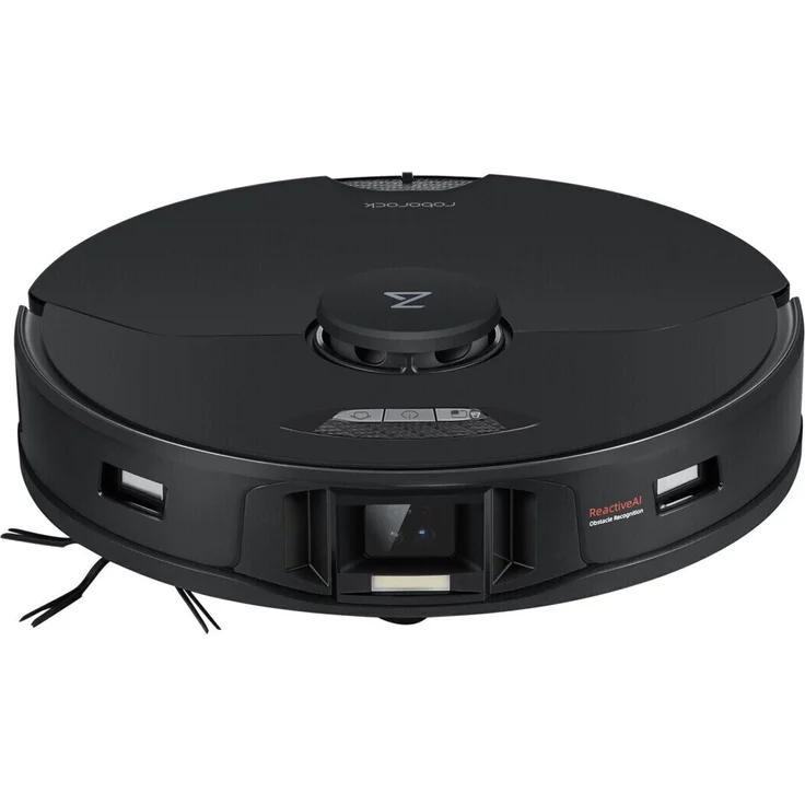 Roborock S7 MaxV Saugroboter mit Ultraschall-Wischfunktion, 180 min Akkubetrieb, 5100 Pa Saugleistung, Teppicherkennung, schwarz - Preisvergleich – Bild 5