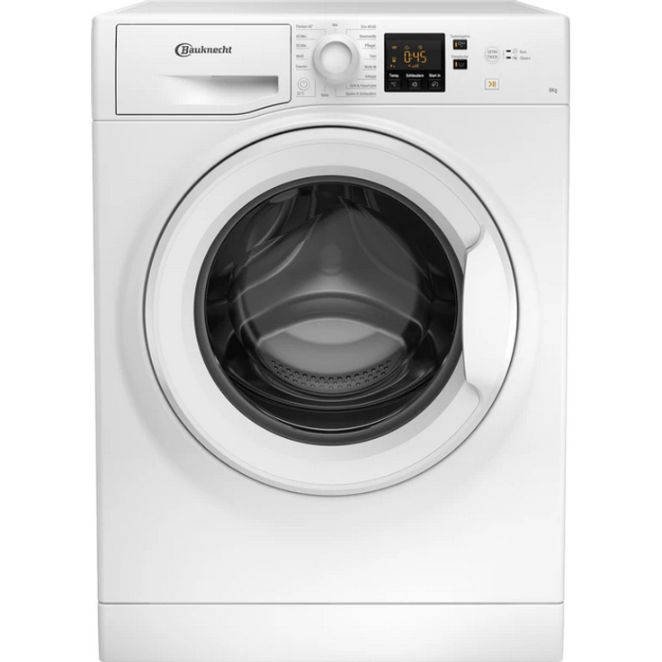 Bauknecht BPW 814 A, Frontlader-Waschmaschine, A, Fassungsvermögen 8 kg, Standgerät, Breite 60 cm