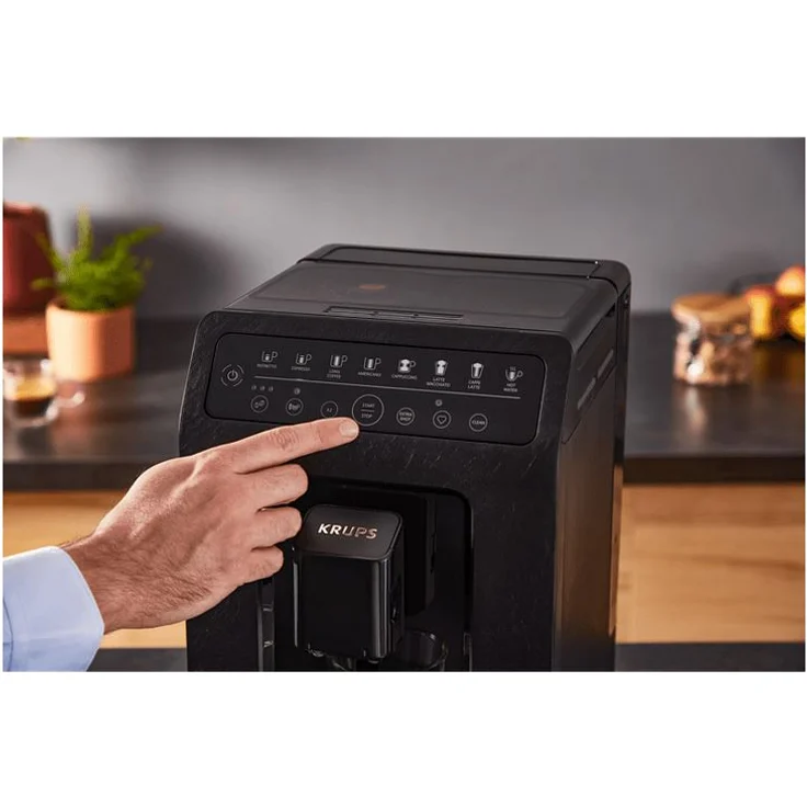 Krups EA897B Evidence ECOdesign Kaffeevollautomat, mit Milchsystem, schwarz – Bild 6