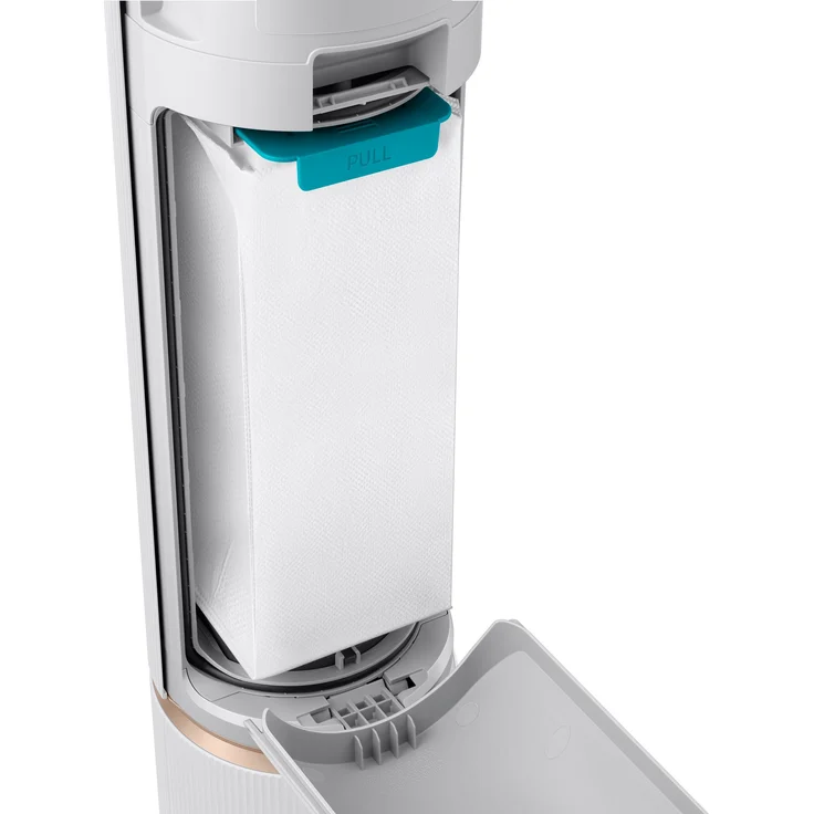 Samsung Bespoke Jet pet VS20A95823W-WA Handstaubsauger, 60 min Akkubetrieb, freistehende Absaug- und Ladestation, Misty White – Bild 11