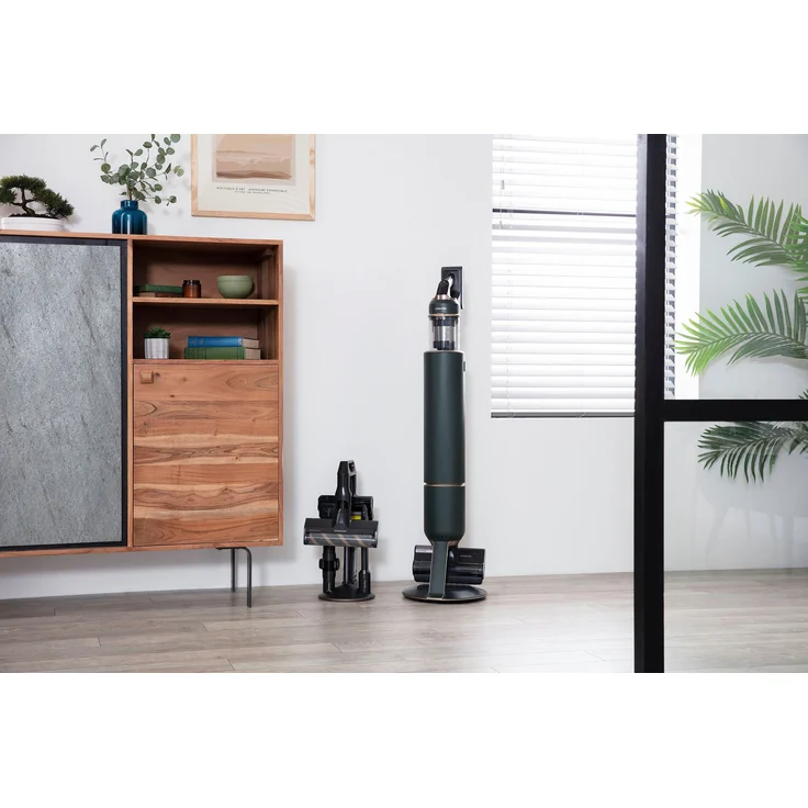 Samsung Bespoke Jet complete extra VS20A95943N-WA Handstaubsauger, 60 min Akkubetrieb, freistehende Absaug- und Ladestation, woody green – Bild 18