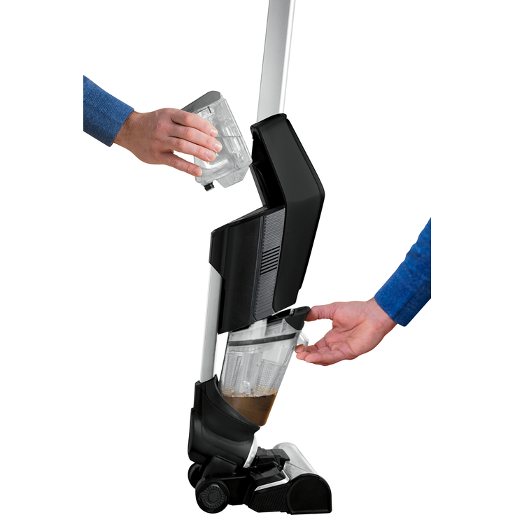 Bissell 3400N CrossWave X7 Plus Cordless Pet Pro Nass- und Trockenreiniger, 30 min Akkuebtrieb, 2-Tank-System, digitale Fingerspitzensteuerung, schwarz – Bild 3