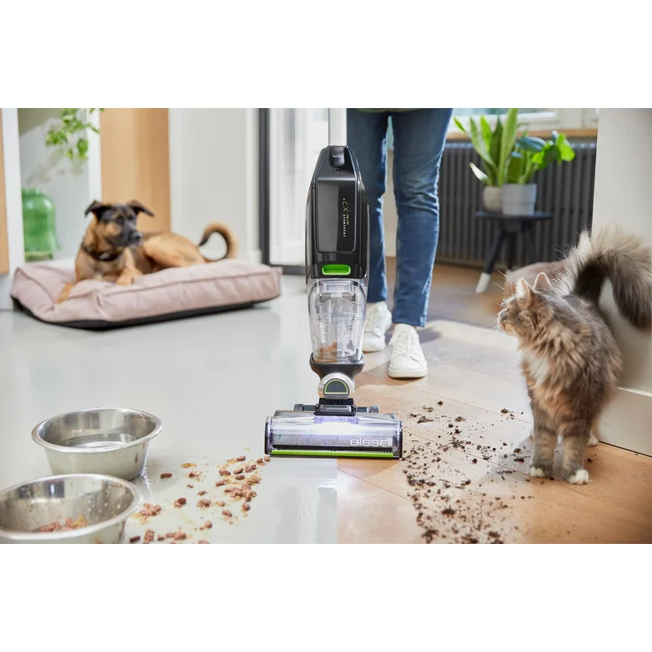 Bissell 3400N CrossWave X7 Plus Cordless Pet Pro Nass- und Trockenreiniger, 30 min Akkuebtrieb, 2-Tank-System, digitale Fingerspitzensteuerung, schwarz – Bild 5