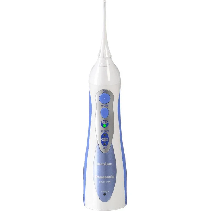 Panasonic EW1211 Interdentalreiniger mit 3 Reinigungsmodi, weiß/blau, für saubere & gesunde Zähne – Bild 1