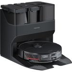 Roborock S7 MaxV Ultra Saugroboter mit Ultraschall-Wischfunktion und Empty Wash Fill Dock, 180 min Akkubetrieb, 5100 Pa Saugleistung, schwarz