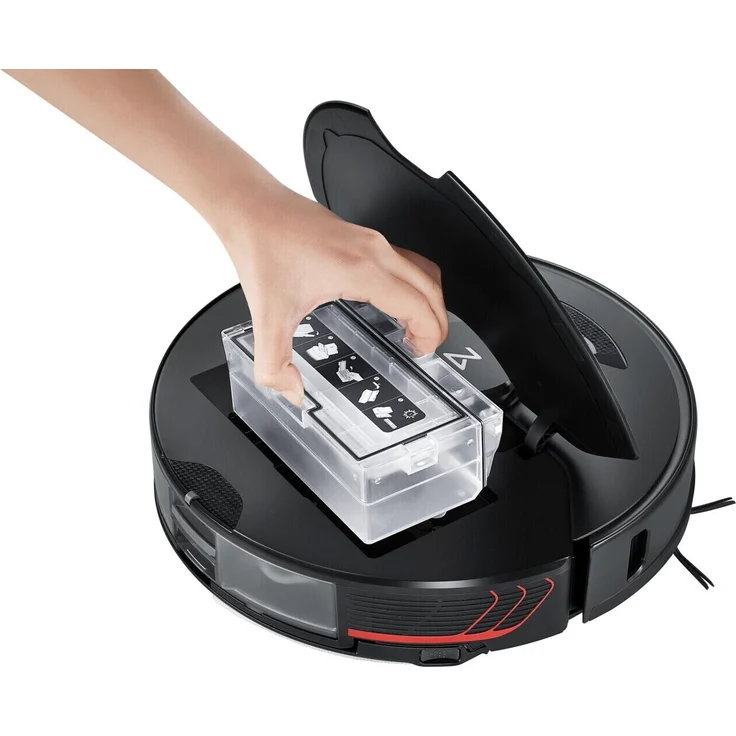Roborock S7 MaxV Ultra Saugroboter mit Ultraschall-Wischfunktion und Empty Wash Fill Dock, 180 min Akkubetrieb, 5100 Pa Saugleistung, schwarz – Bild 6