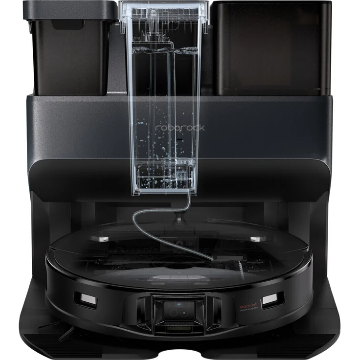 Roborock S7 MaxV Ultra Saugroboter mit Ultraschall-Wischfunktion und Empty Wash Fill Dock, 180 min Akkubetrieb, 5100 Pa Saugleistung, schwarz – Bild 9