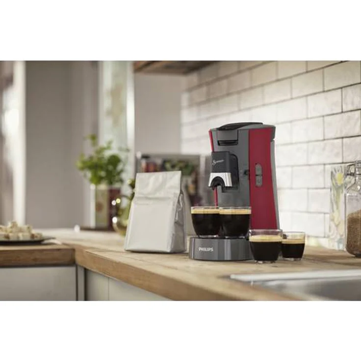 Philips Senseo Select CSA230-90 Kaffeepadmaschine Rot – Bild 3