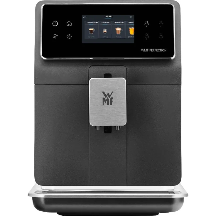WMF Perfection 840 L Kaffeevollautomat mit Milchsystem,15 Getränkespezialitäten, Double Thermoblock, Edelstahl-Mahlwerk, Nutzerprofil Speicherung, edelstahl matt – Bild 14
