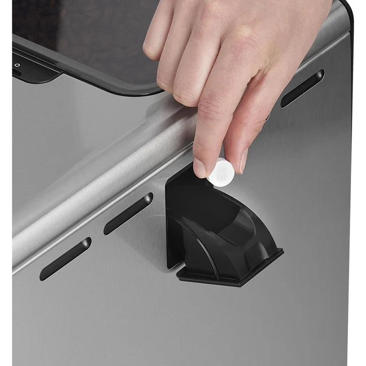 WMF Perfection 860 L Kaffeevollautomat mit Milchsystem, 17 Getränkespezialitäten, Double Thermoblock, Edelstahl-Mahlwerk, Nutzerprofil, 1L Milchbehälter, schwarz – Bild 10