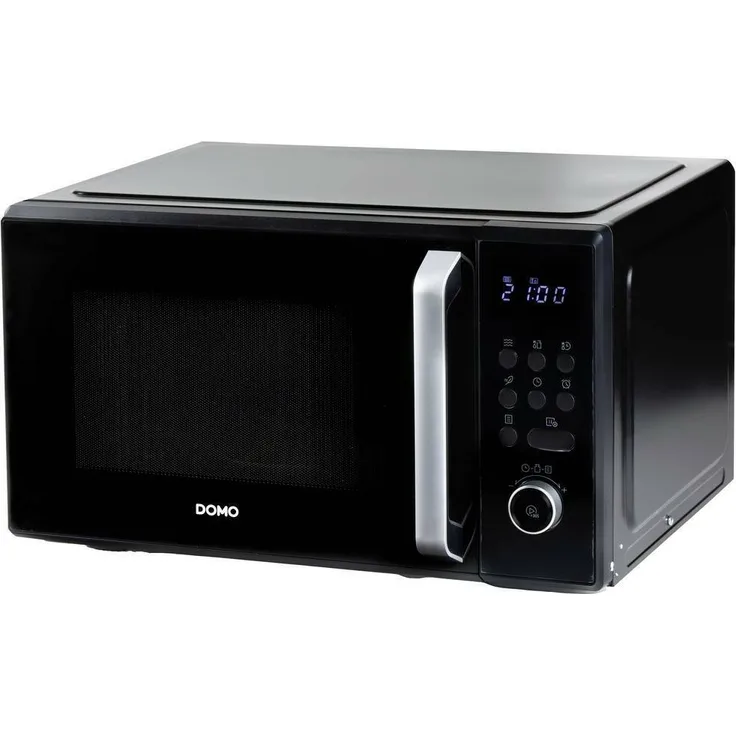 DOMO DO23101 Mikrowelle, Standgerät, 1000W, Garraum 31 Liter, Timerfunktion, schwarz