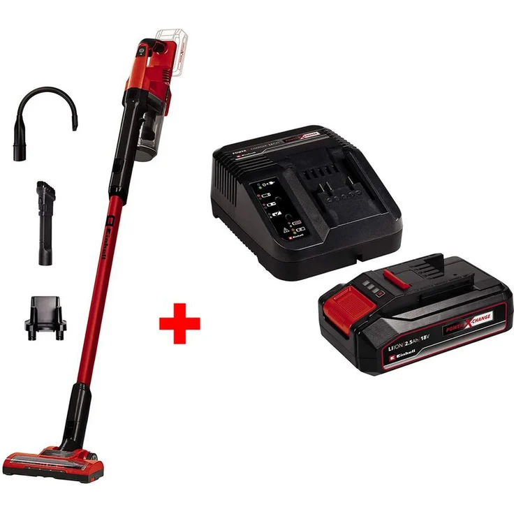 Einhell TE-SV Handstaubsauger 18 Li solo beutellos Zyklonsauger inkl. 2,5 Ah Starterkit – Bild 2