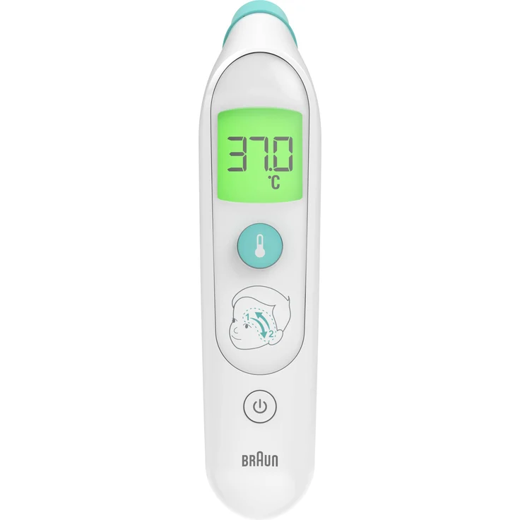 Braun BST200WE Fieberthermometer Mit LED Beleuchtung – Bild 1
