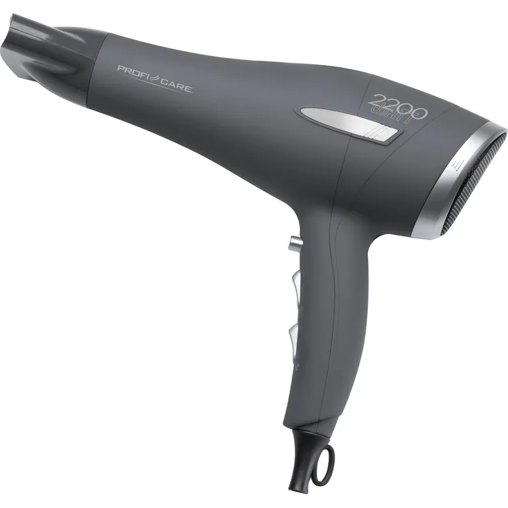 ProfiCare PC-HT 3045 Profi-Haartrockner Haarföhn, 2200 Watt, anthrazit