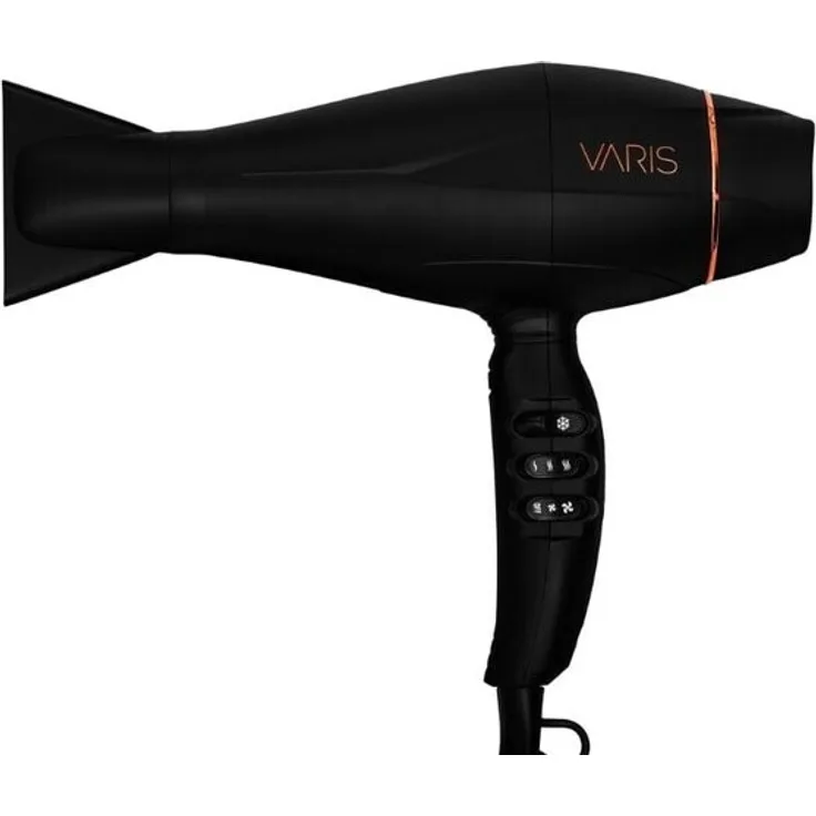 Varis SB2 Dryer Haartrockner, Ionen-Technologie, 2000W, schwarz