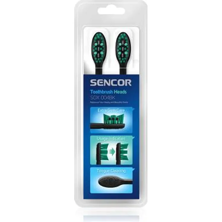 Replacement head for sonic toothbrushes SOX 004BK