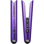 Dyson Corrale Haarglätter, 200W, biegsame Heizplatten, Mangan-Kupfer-Legierung, Lithium-Ionen-Akku, 3 Temperaturen, Display, violett, schwarz
