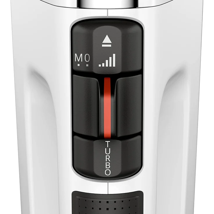 Krups GN9101 3 Mix 9000 Handmixer, 750 Watt, ergonomischer Griff, Geschwindigkeitsregler, Turbotaste, weiß, silber – Bild 6